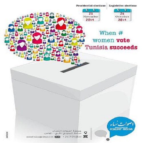 Logo Sensibilisation des femmes pour un vote citoyen