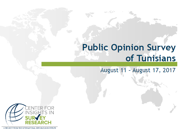 Tunisie sondage : Une économie en manque de performance et la corruption continuent de susciter l’insatisfaction